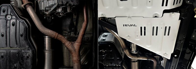 Toyota Tacoma Skid Plate - Rival 4x4 - Aluminum - `24-`27